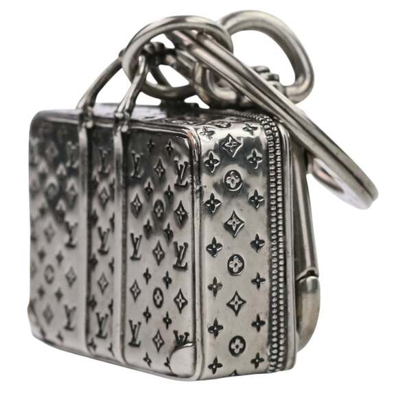 LOUIS VUITTON The Sirius Travel Monogram Bag Charm Key Ring M62717 Silver Col... - Picture 8 of 16